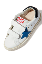Kids May Checkered Star School Sneakers